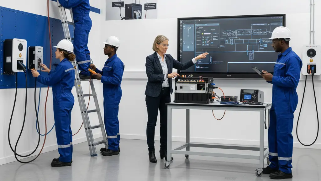 Configuration borne connectée formation IRVE P2