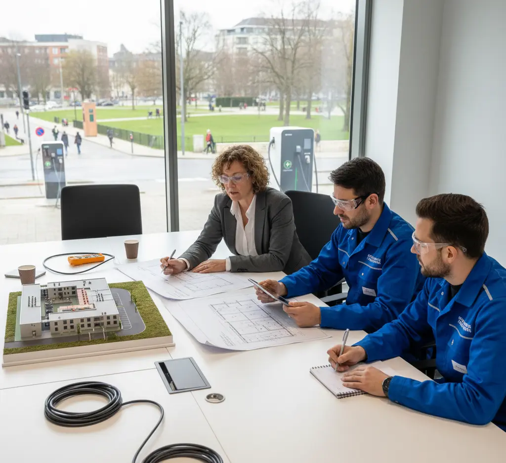 Ingénierie Borne de Recharge Rapide